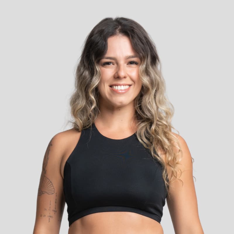 Top Nadador de Poliéster Premium Feminino com Forro Frente e Costas – Conforto e Sustentação
