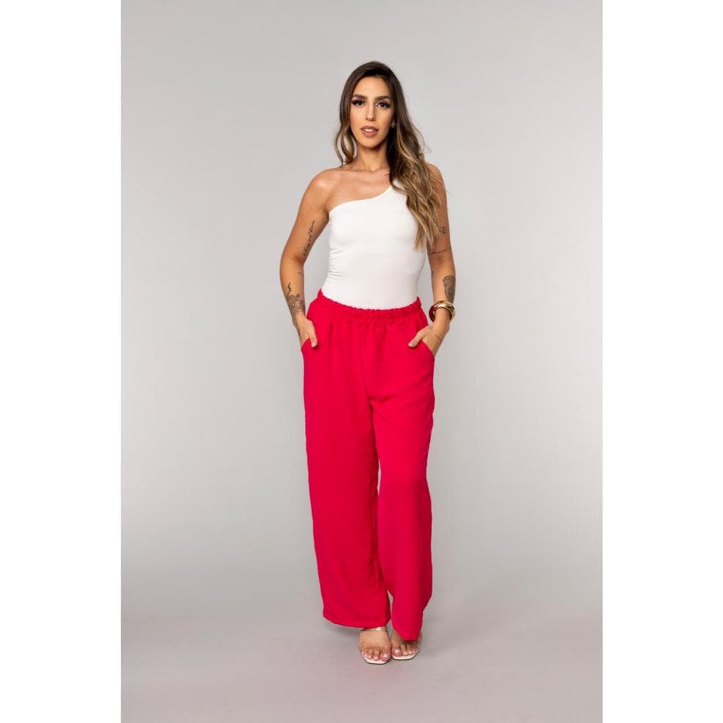 Calça Pantalona Feminina Cintura Alta – Tendência Moda Feminina 2025