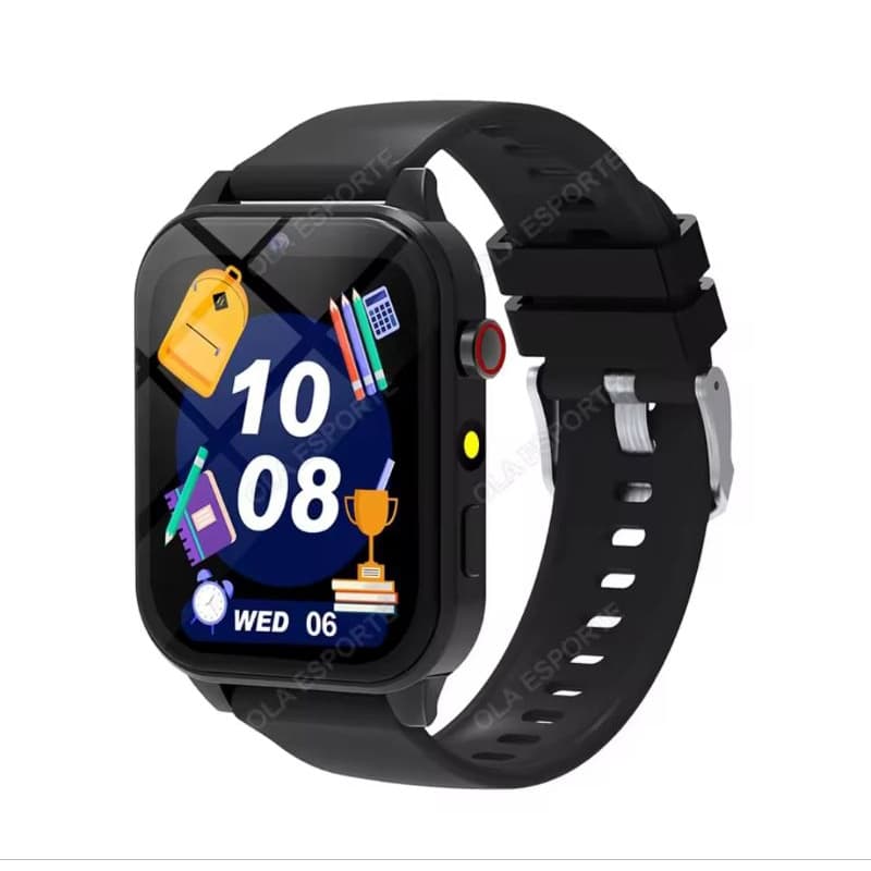 Smartwatch Infantil T6 vários jogos Meninos e Meninas com calculadora camera sua foto na tela NÃO PRECISA DE CELULAR