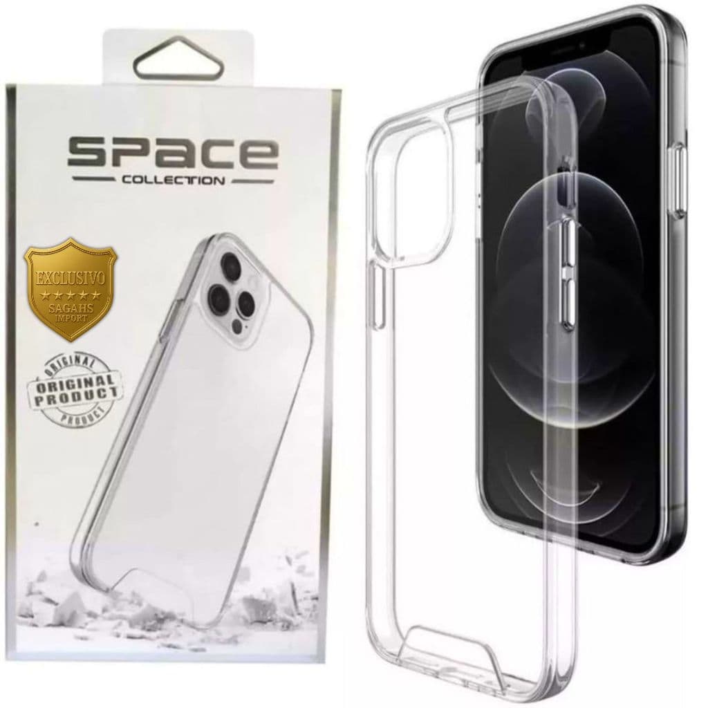 Capinha Silicone iPhone 14 15 16 17 Pro Pro Max Ultra Fina Transparente Clear Anti Impacto