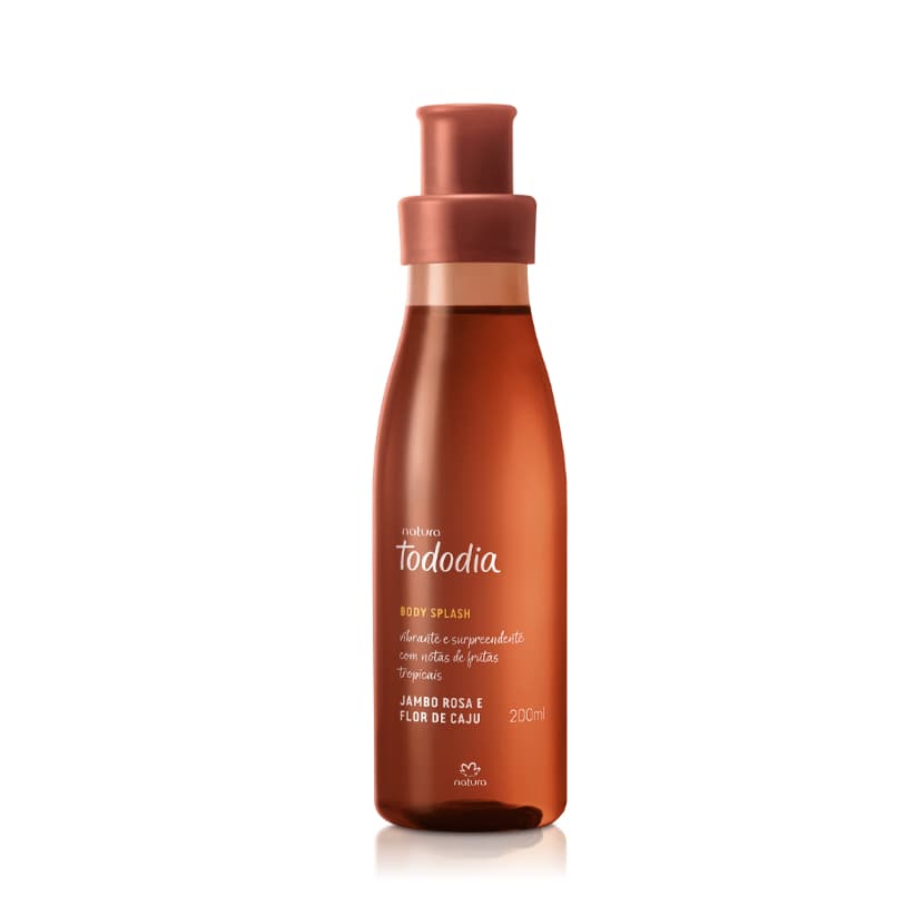 Body Splash Desodorante Colônia Tododia Jambo Rosa e Flor de Caju 200 ml
