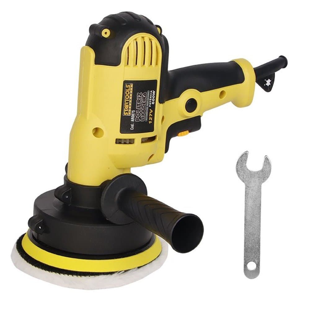 Politriz Lixadeira Automotiva Acabamento Profissional Alto Desempenho 127V 600W Disco 125mm