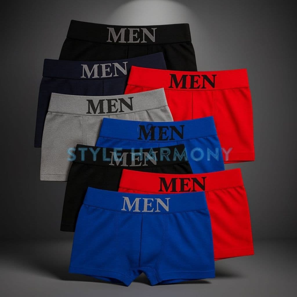 Cueca Boxer Masculina Microfibra Adulto até 12 Unidades