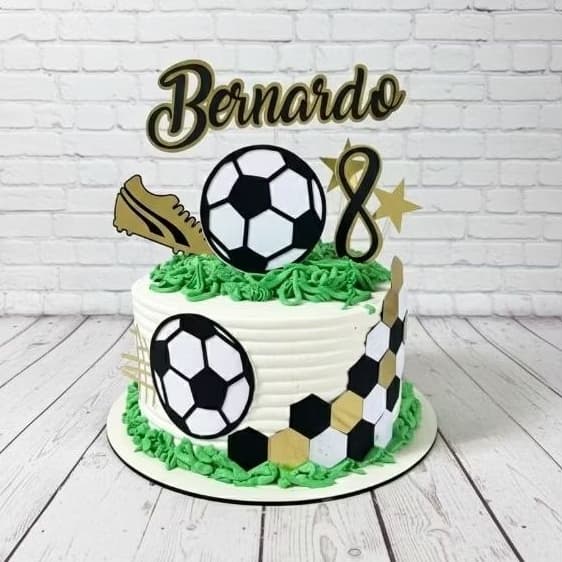 Topo de Bolo Futebol Premium | Bolo Futebol | Festa infantil Bolo tema Futebol