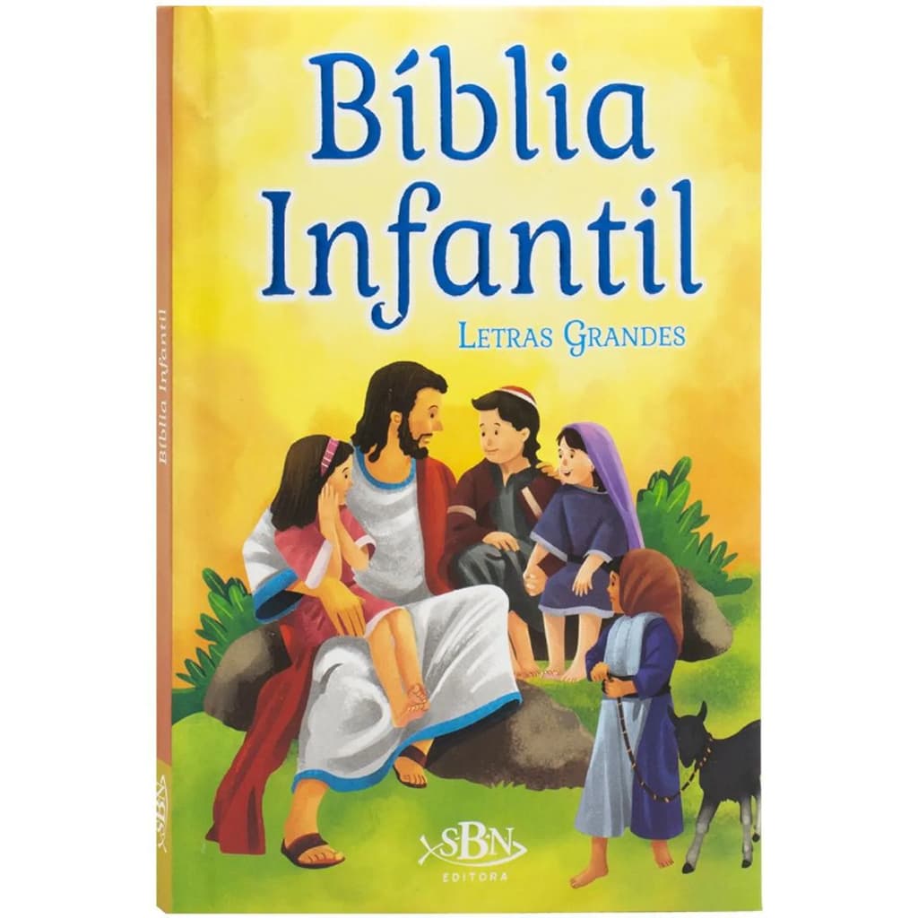 Histórias da Bíblia para Crianças – Capa Dura Almofadada Livro Ilustrado com Ensinamentos Cristãos