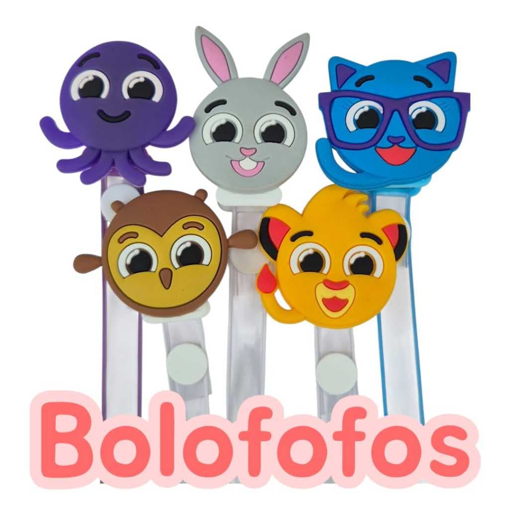 Prendedor de Chupeta BICHINHOS BOLOFOFOS