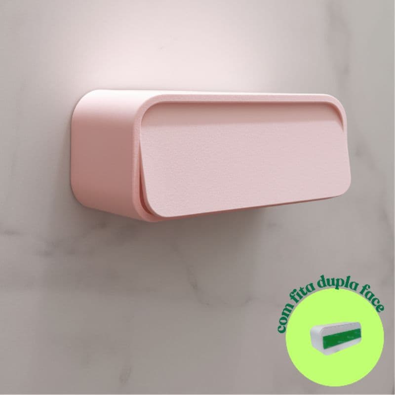 Porta Escovas de Dentes para Banheiro com fita dupla face Porta escovas de dente Organize sem furar