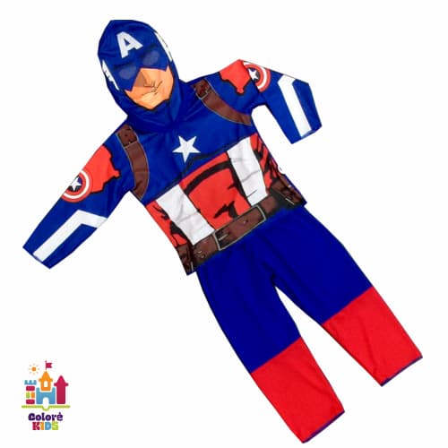 Fantasia Infantil Capitão América