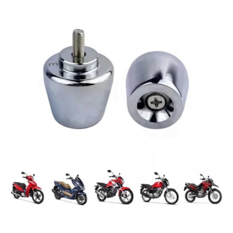 Par Peso Pezinho Guidão Moto Pcx Titan/fan 160 Xre Universal