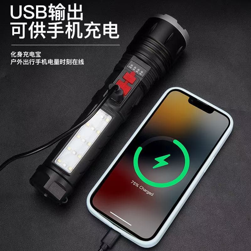 lanterna led poderoso multi funcional serie de flashlight led l6505
