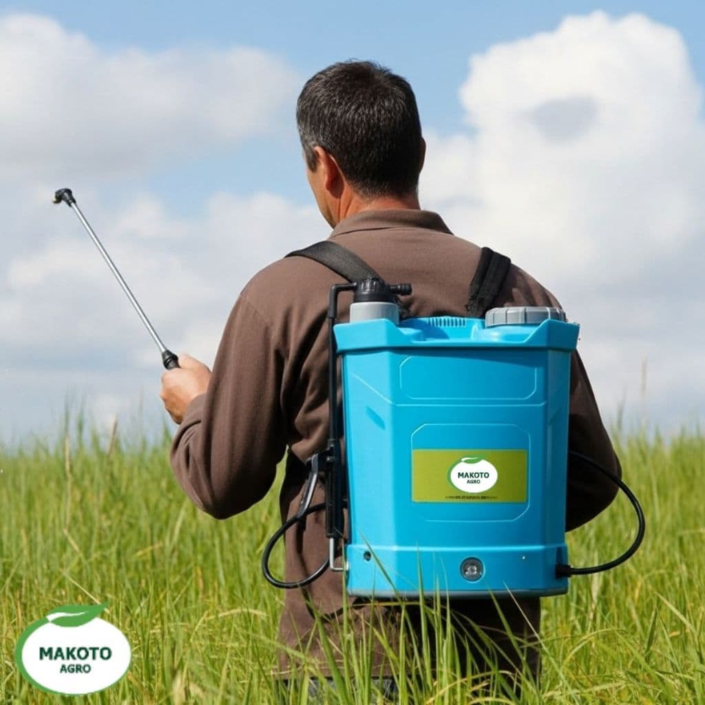 Pulverizador Costal 2 Em 1 Bomba Manual E Bateria Recarregável 20 Litros Makoto Agro Jardim E Horta