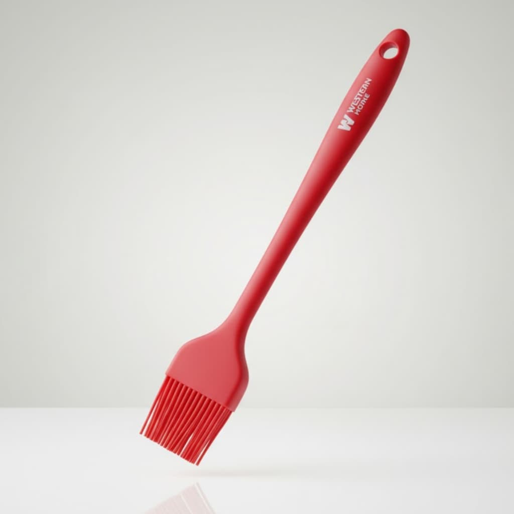 Pincel Culinário de Silicone Western 21cm Ideal Para Untar Travessas e Preparos de Cozinha