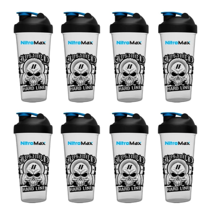 Kit 8 Coqueteleiras Hard Line 600ml - Nitro Max