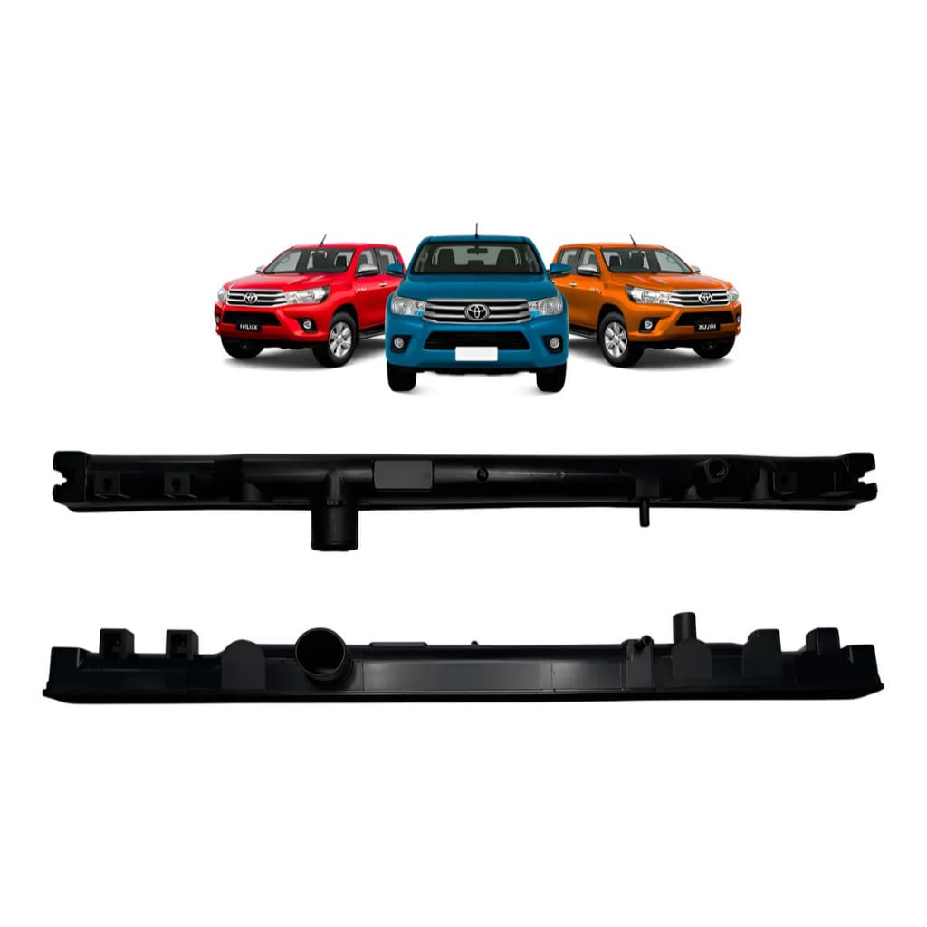 Caixa De Radiador Superior Toyota Hilux 3.0 Com Retorno