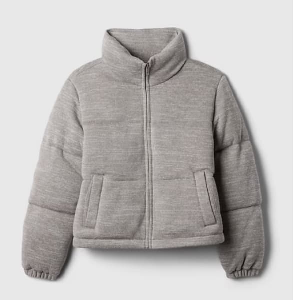 Jaqueta Feminina Puffer Gap Peluciada Tendência Outono & Inverno 2026 / Moda Feminina  / Jaqueta De Frio