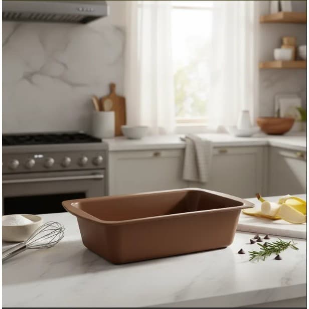 Forma Retangular Silicone Pode Usar Vai Air Fryer E Forno