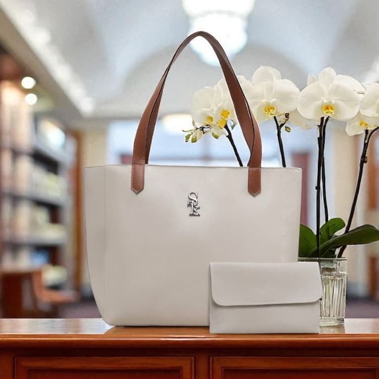 Bolsa Sacola + Carteira London Feminina Espaçosa Para Mulheres Ousada Usar No Dia a Dia Promoção BJ