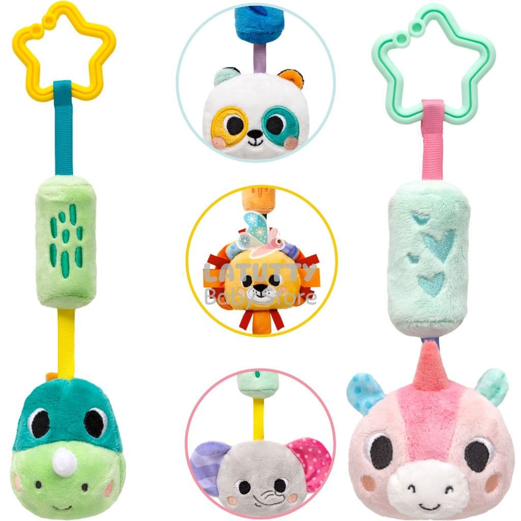 Mobile de Carrinho com Argola e Chocalho Buba Sininho Brinquedo Bebê 4 Meses Buba Som