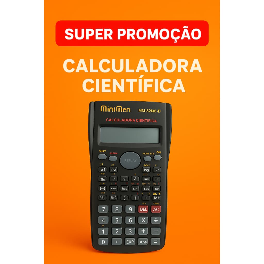 Calculadora Científica MM--82ms 240 Funções