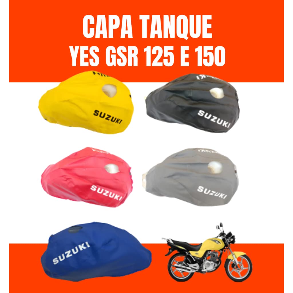 Capa Do Tanque Suzuki Yes 125  Gsr 125 Gsr 150 Todos Anos