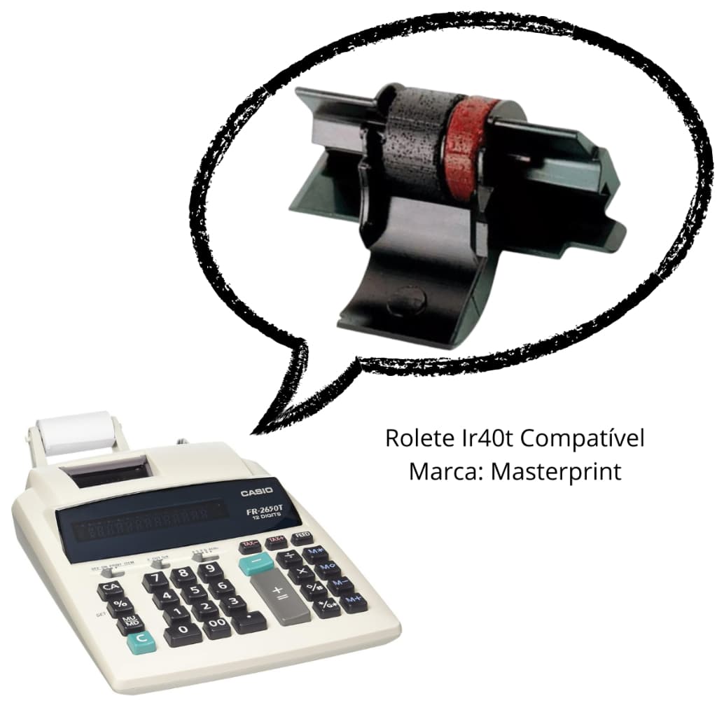 Fita para calculadora elgin mr-6124 ( 01 Unidade )