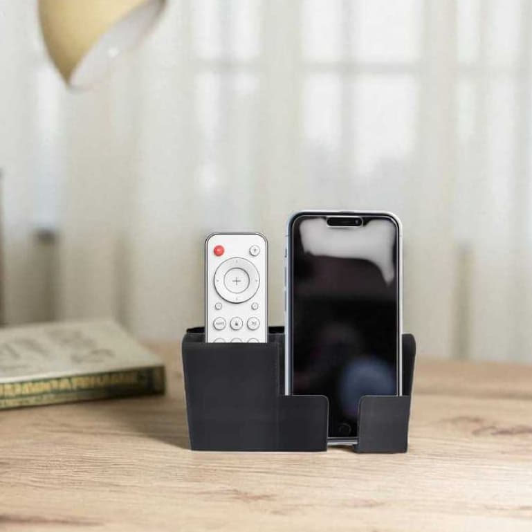 Suporte De Parede Para Celular e Controle Prático Elegante