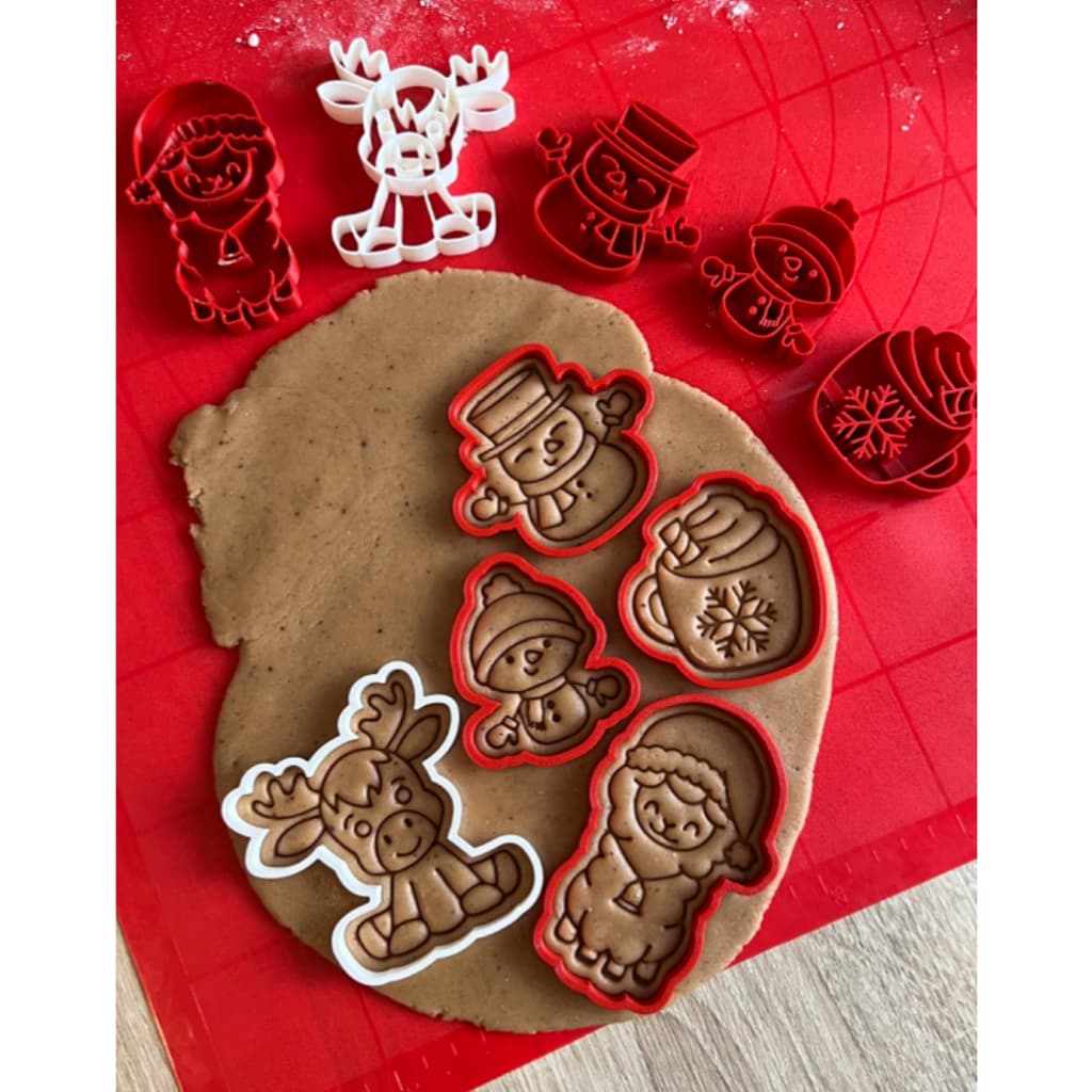 Cortador Marcador Natal Pasta Cookie