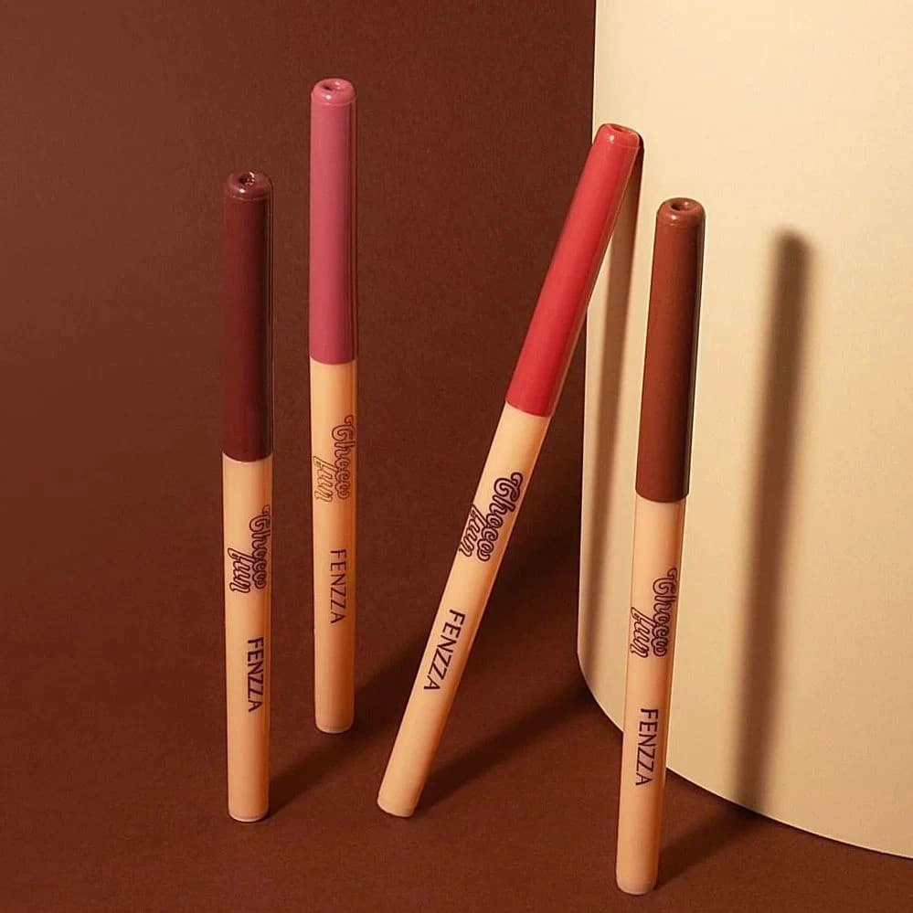 Lápis Labial Retrátil Choco Fun Fenzza -
