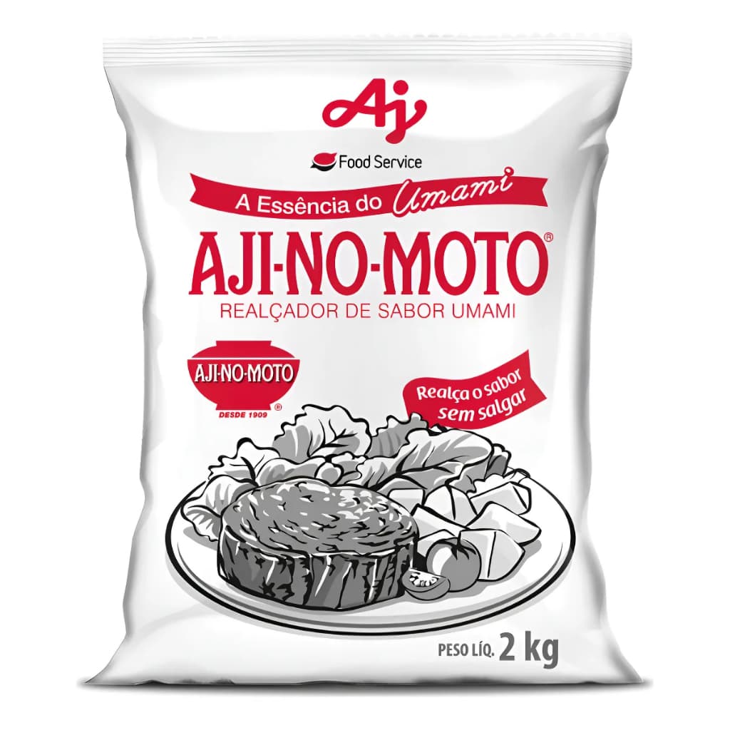 Realçador De Sabor Ajinomoto 2kg P/ Culinária Japonesa