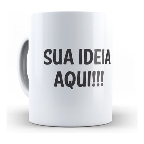 Caneca Personalizada | SUA ARTE AQUI! 325ml | Porcelana