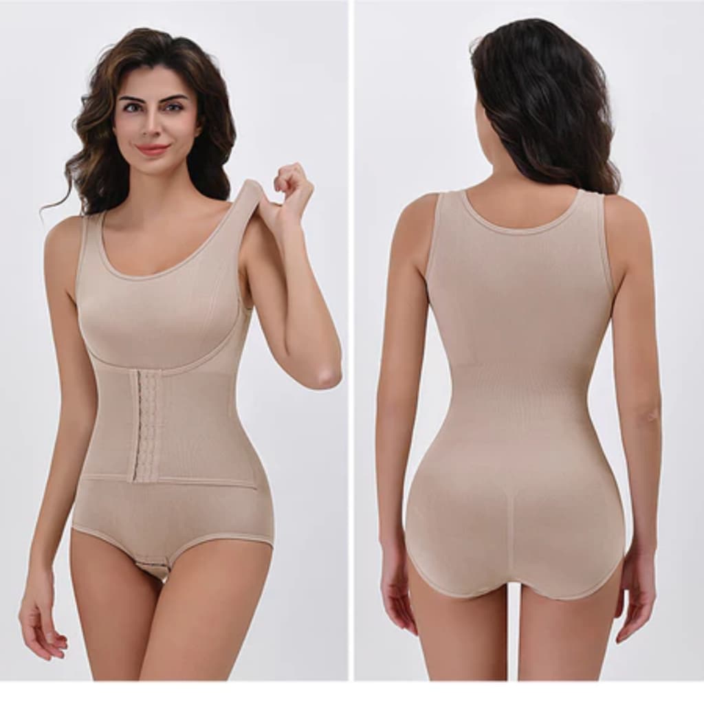 Cinta Ajustavel Modeladora Collant Body Reduz Barriga  Medidas  Modela Abdômen Cintura  Levanta Bumbum Suporte Postura