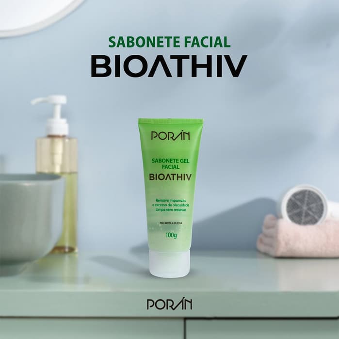 Sabonete Gel Facial Bioathiv Vegano Poran PR114