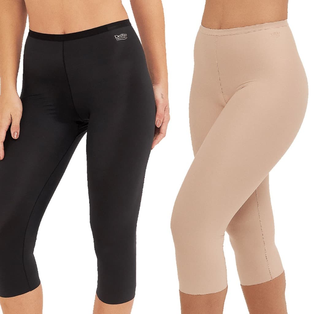 Calça Corsário Capri Cintura Alta Invisível Não Marca Confortável Delrio 560322