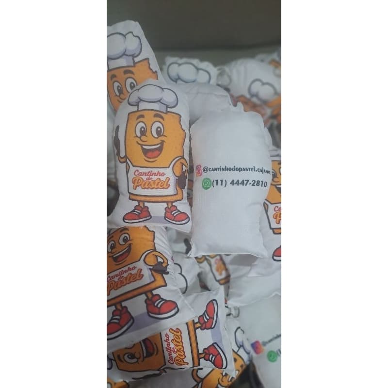 almofadinhas contornada naninha personalizada com a estampa que quiser 15cm