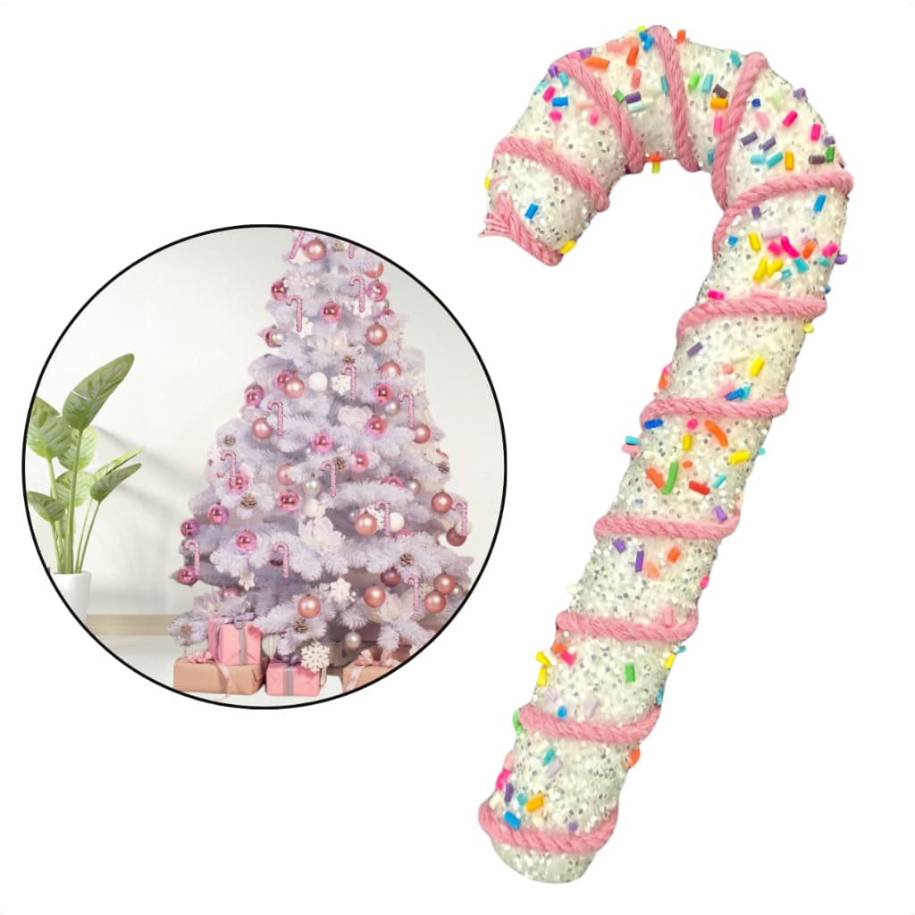 Bengala Candy Açucarada Enfeite Árvore Para Natal Decoração