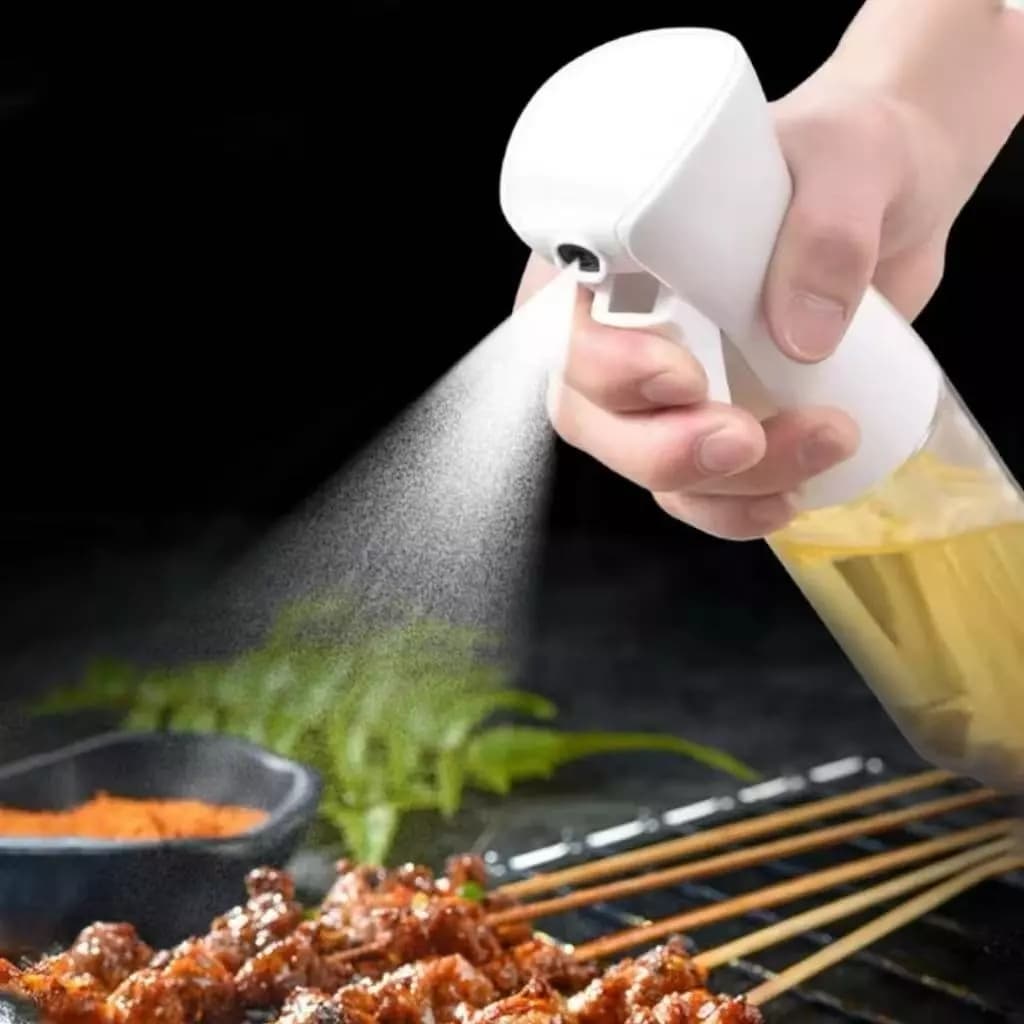 Galheteiro Borrifador 180ml Capacidade Saladas Vinagre Oleo Azeite Cozinha Compacto Design Funcional