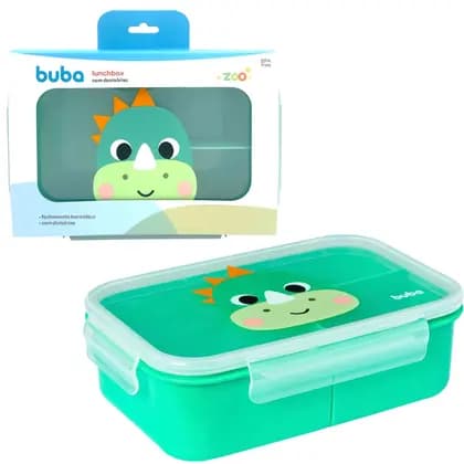 Pote LunchBox Hermético Com Divisórias Buba
