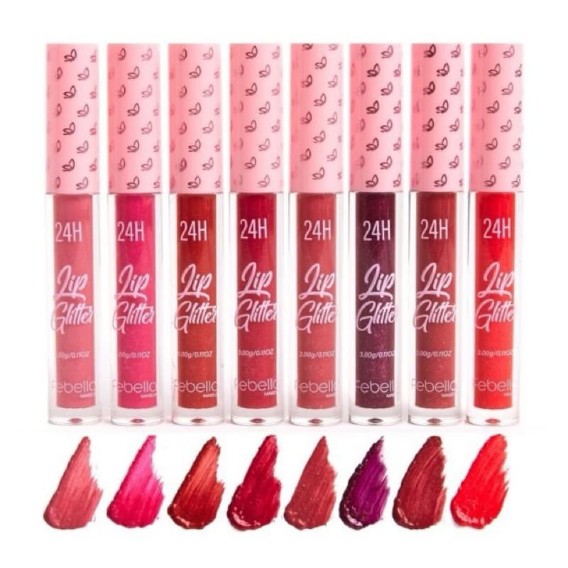 Lip Glitter E Lip Matte  Líquido 24H da marca Febella.