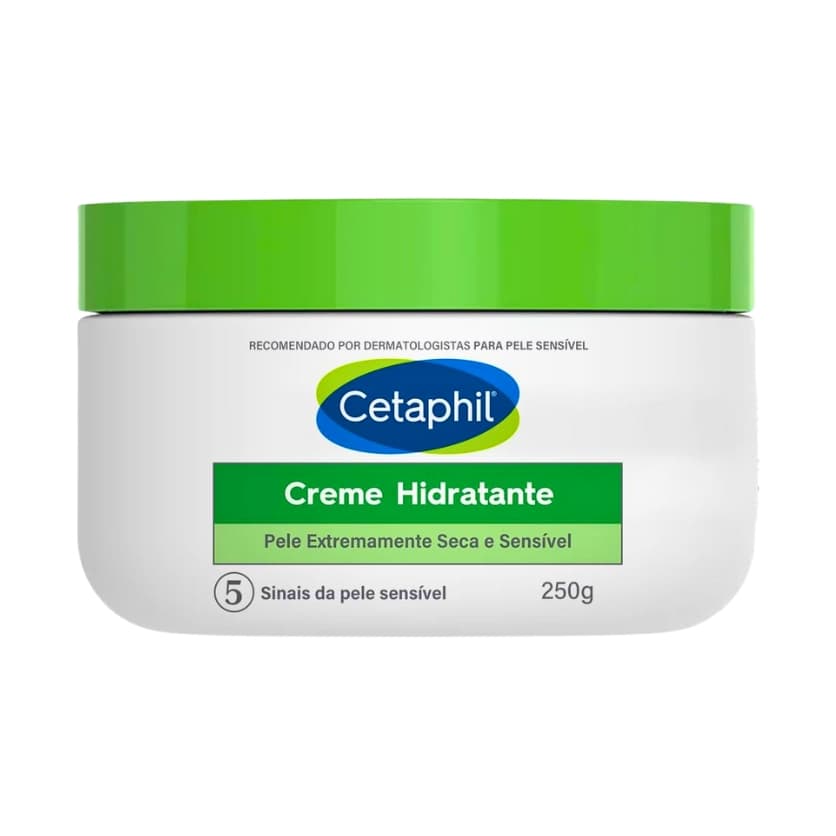 Creme Hidratante Corporal Cetaphil 250g para Pele Extremamente Seca e Sensível Sem Fragrância