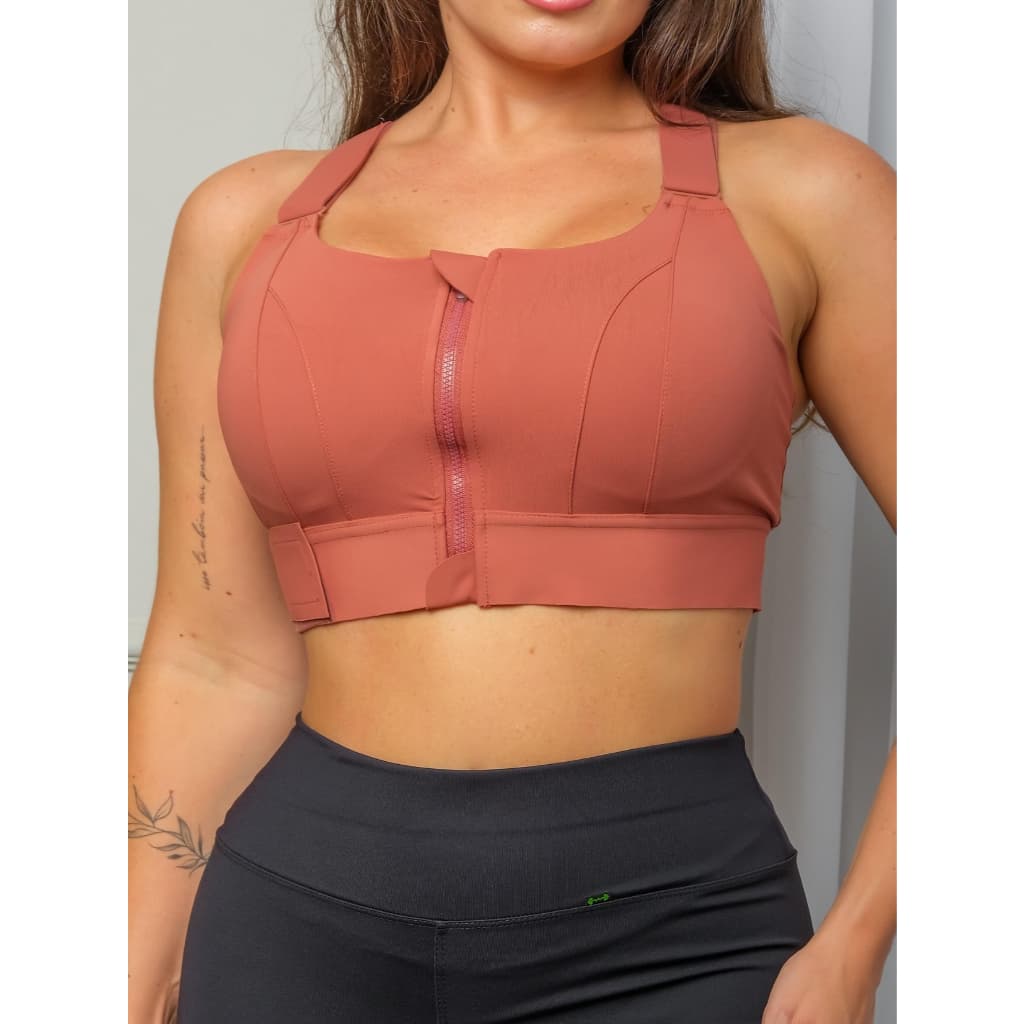 Blusa Top Cirúrgico Fitness Para Academia Corridas e Atividades ao Ar Livre, Com Bojo, Alças Cruzadas Com Ajuste