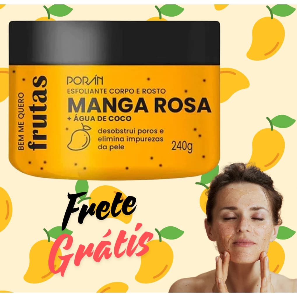 Esfoliante corporal Manga Rosa Poran