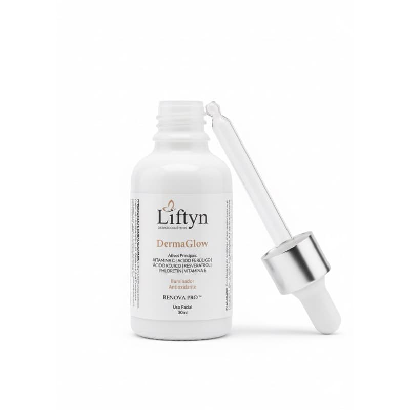 Dermaglow Sérum Antioxidante Facial com Phloretin e Vitamina C | 8x Mais Proteção e Luminosidade