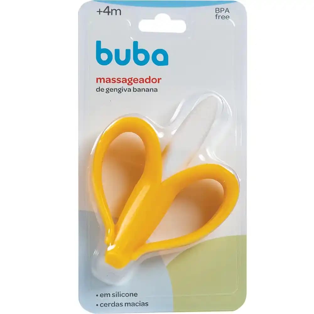 MASSAGEADOR DE GENGIVA DE BANANA BUBA