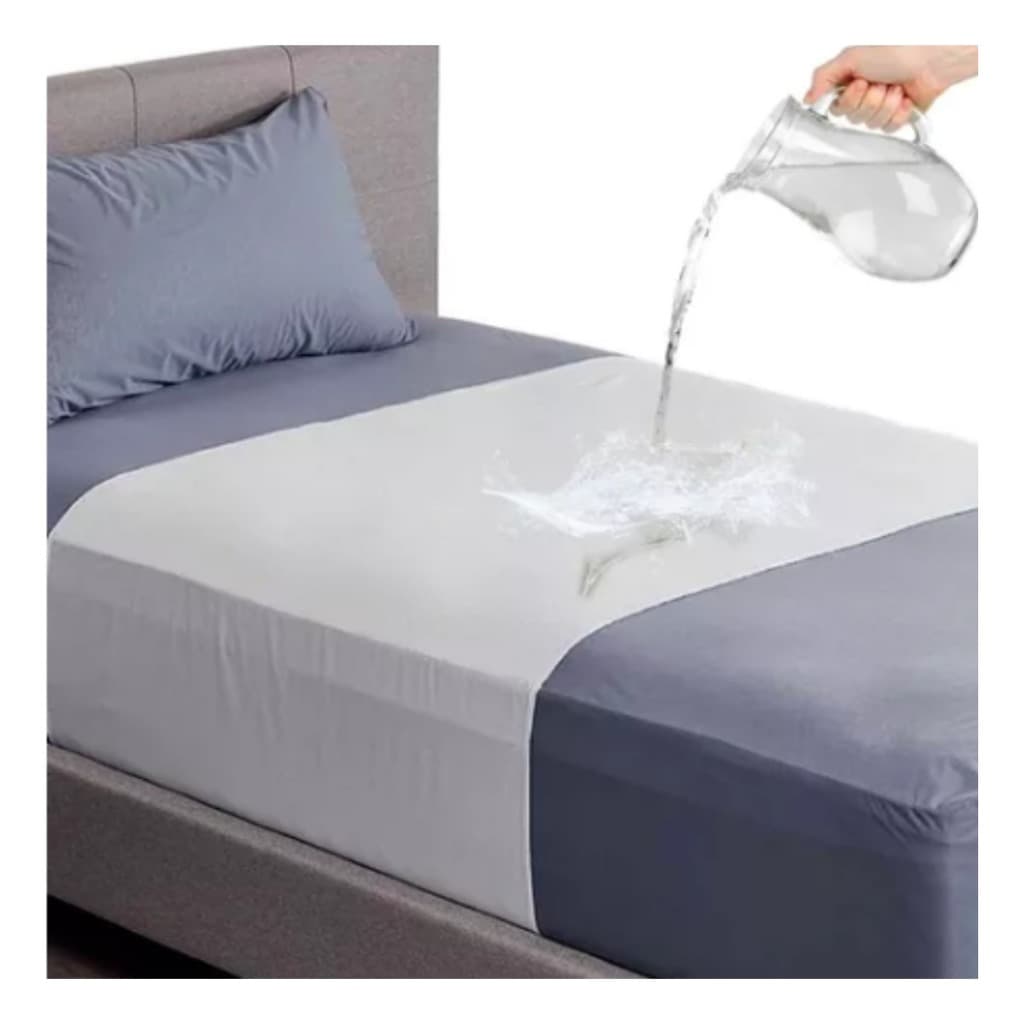Protetor de Colchão Travessa Meio Corpo Impermeável Solteiro 100% PVC 100cmx140cm