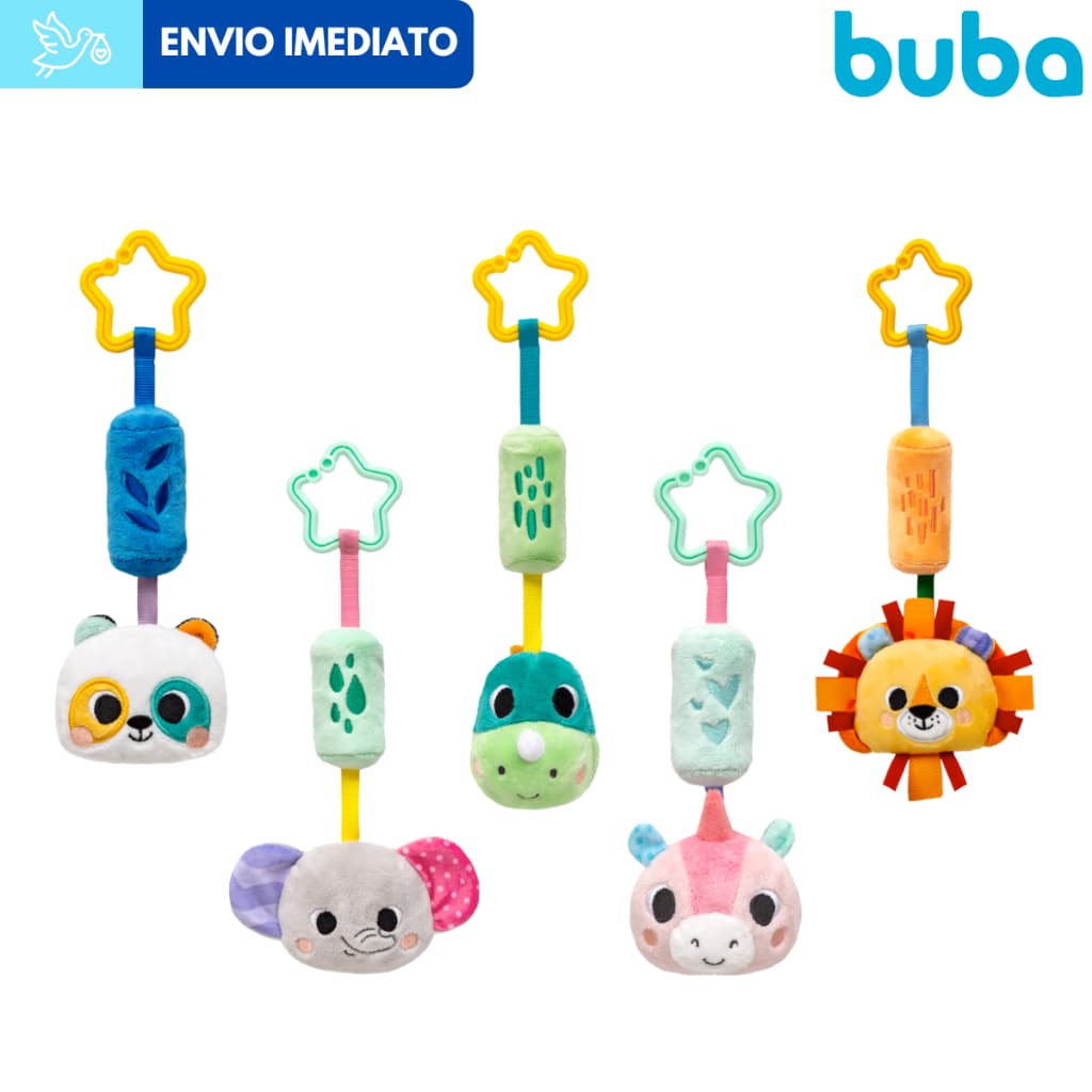 Mobile Sininho Chocalho Buba Zoo Brinquedo Bebe Pelucia