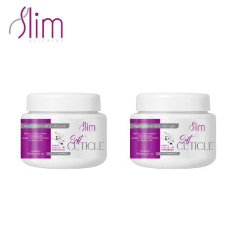 Kit 2 Amolecedores de Cutícula Slim 120ml Manicure Pedicure