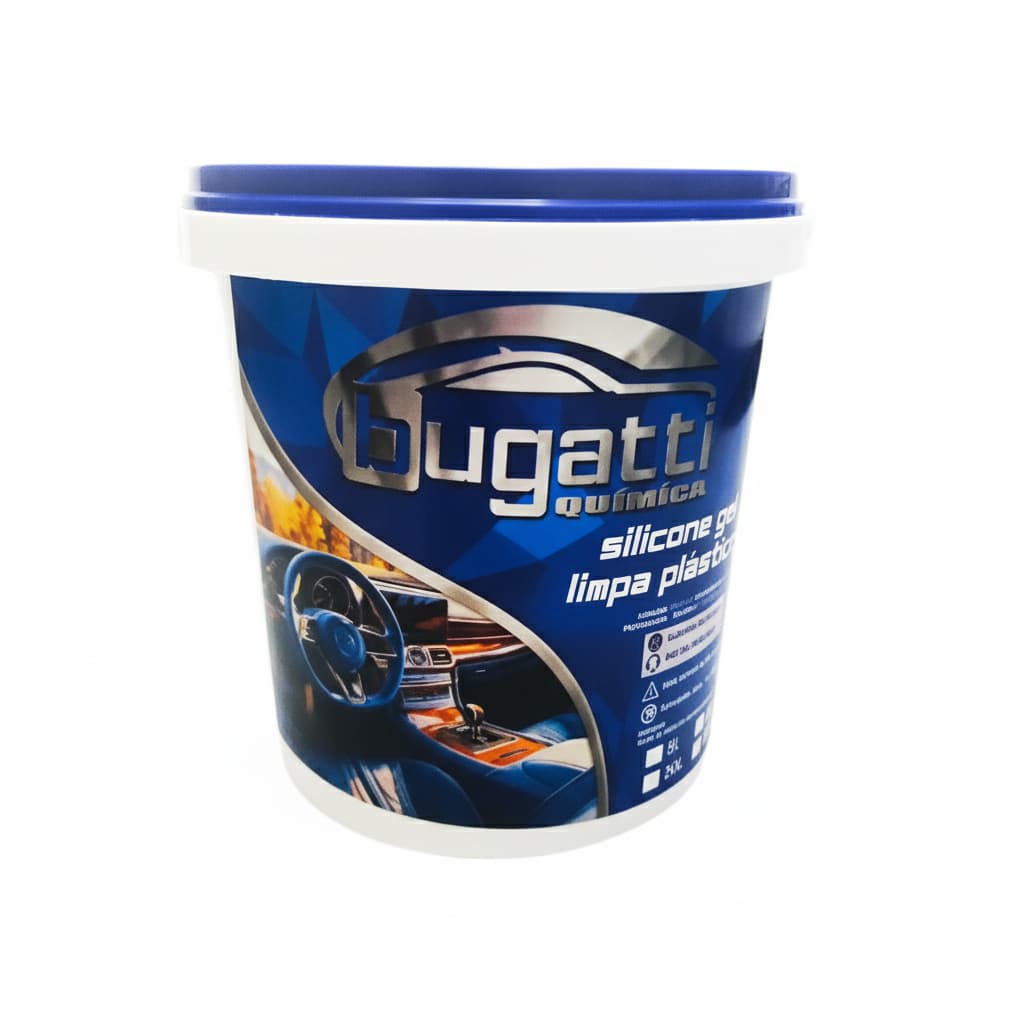 Silicone Gel Automotivo Revitalizador de Plásticos Pote 1KG