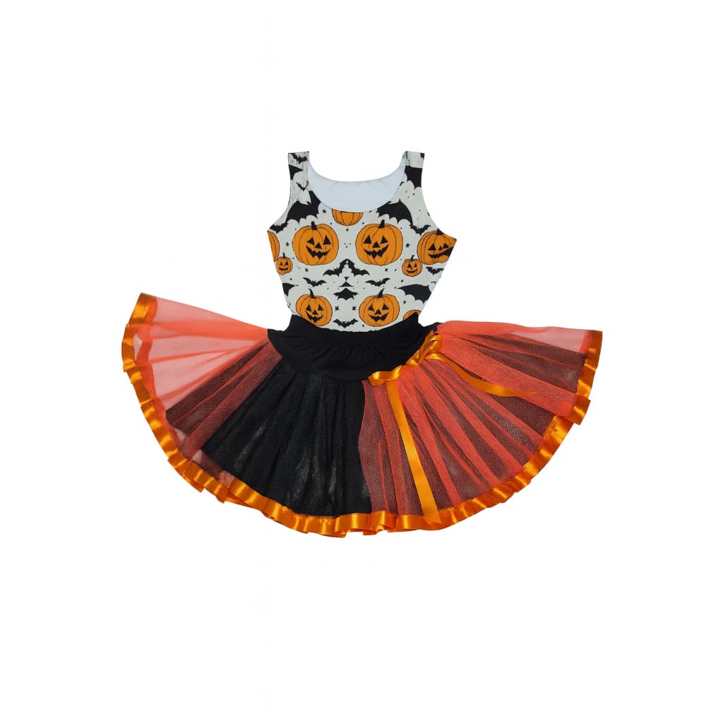 Fantasia Infantil Bruxa Halloween 2025 Body + saia