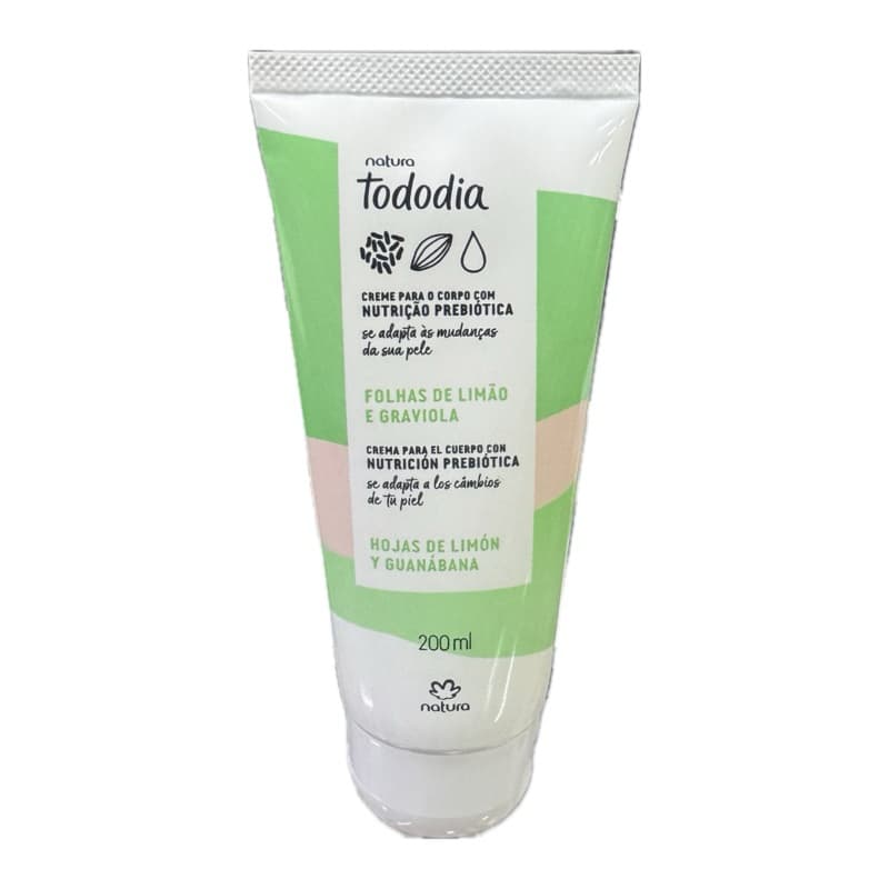 Hidratante Corporal Natura Tododia Folhas de Limão e Graviola 200 ml