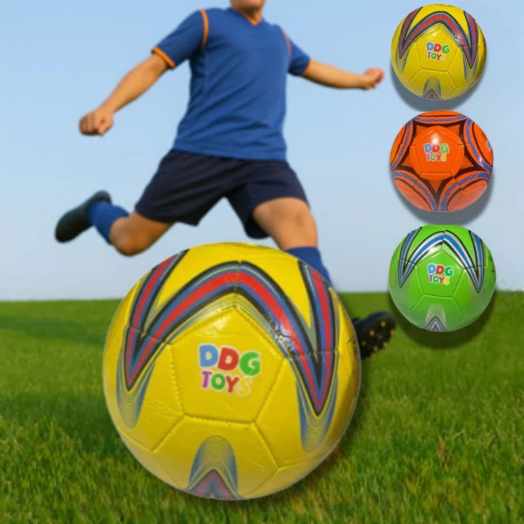 Kit 3 Bolas de Futebol  Campo Tamanho 5 Oficial Costura Reforçada Couro Sintético Society Futsal